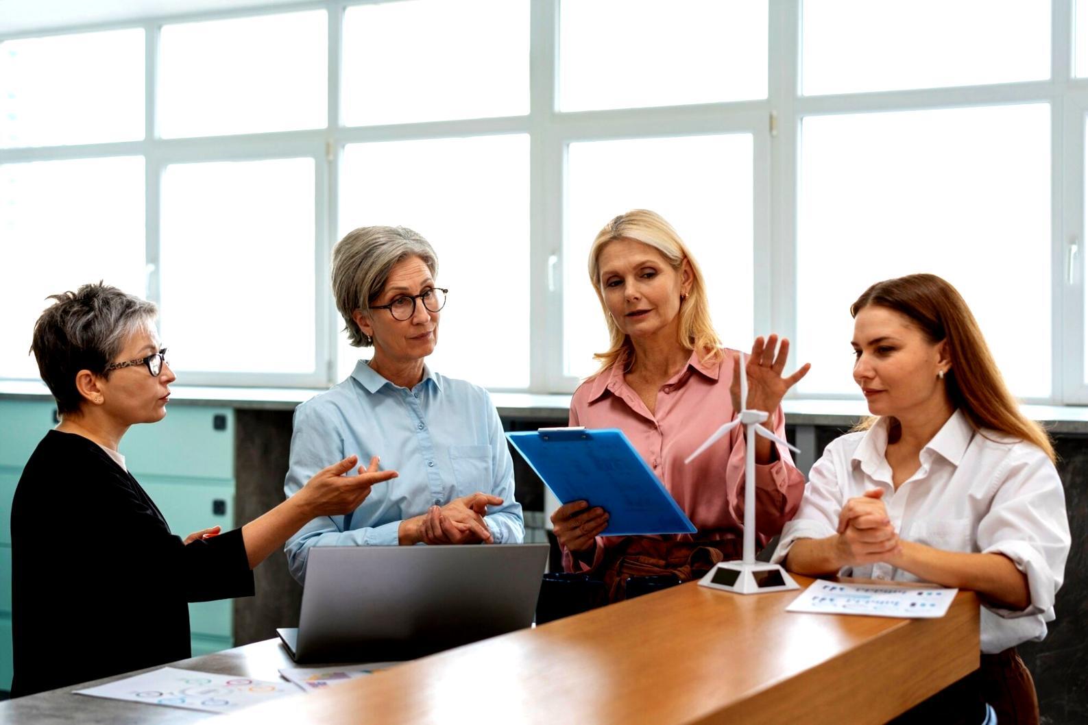 Professionelles Arbeitsumfeld für Finanzberatung